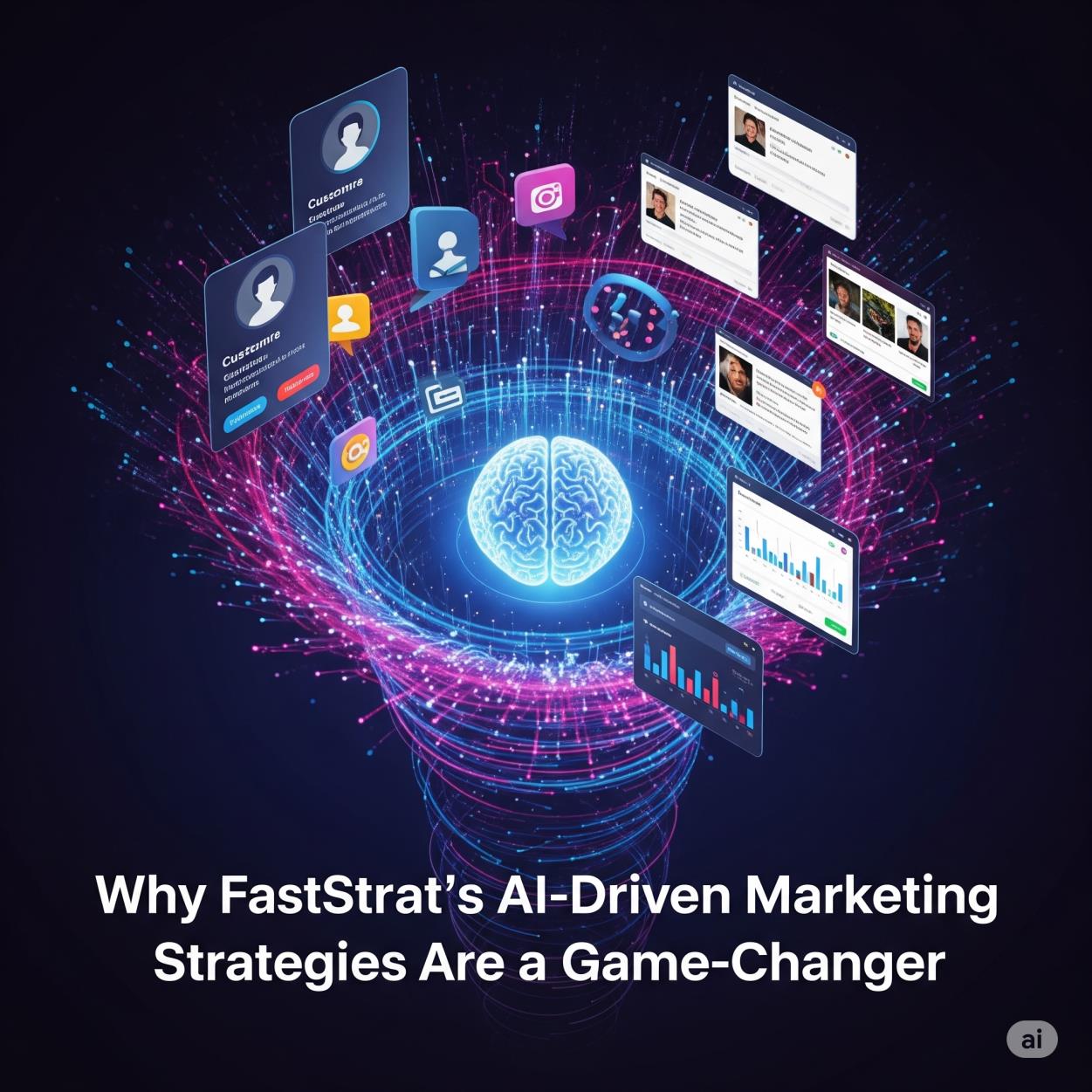 FastStrat platform marketing strategy slide 1