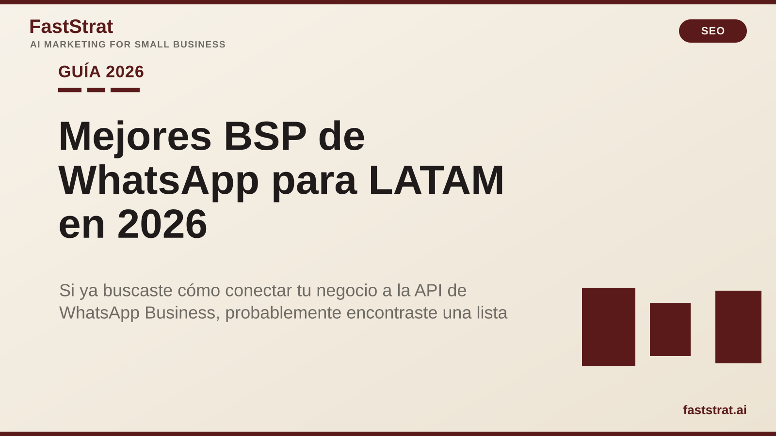 Mejores BSP de WhatsApp para LATAM en 2026: Comparativa Completa para PYMEs