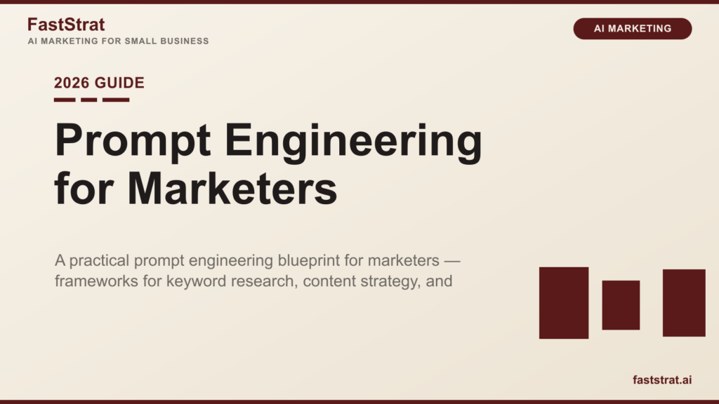 Prompt Engineering for Marketers: The Blueprint for SEO & Content