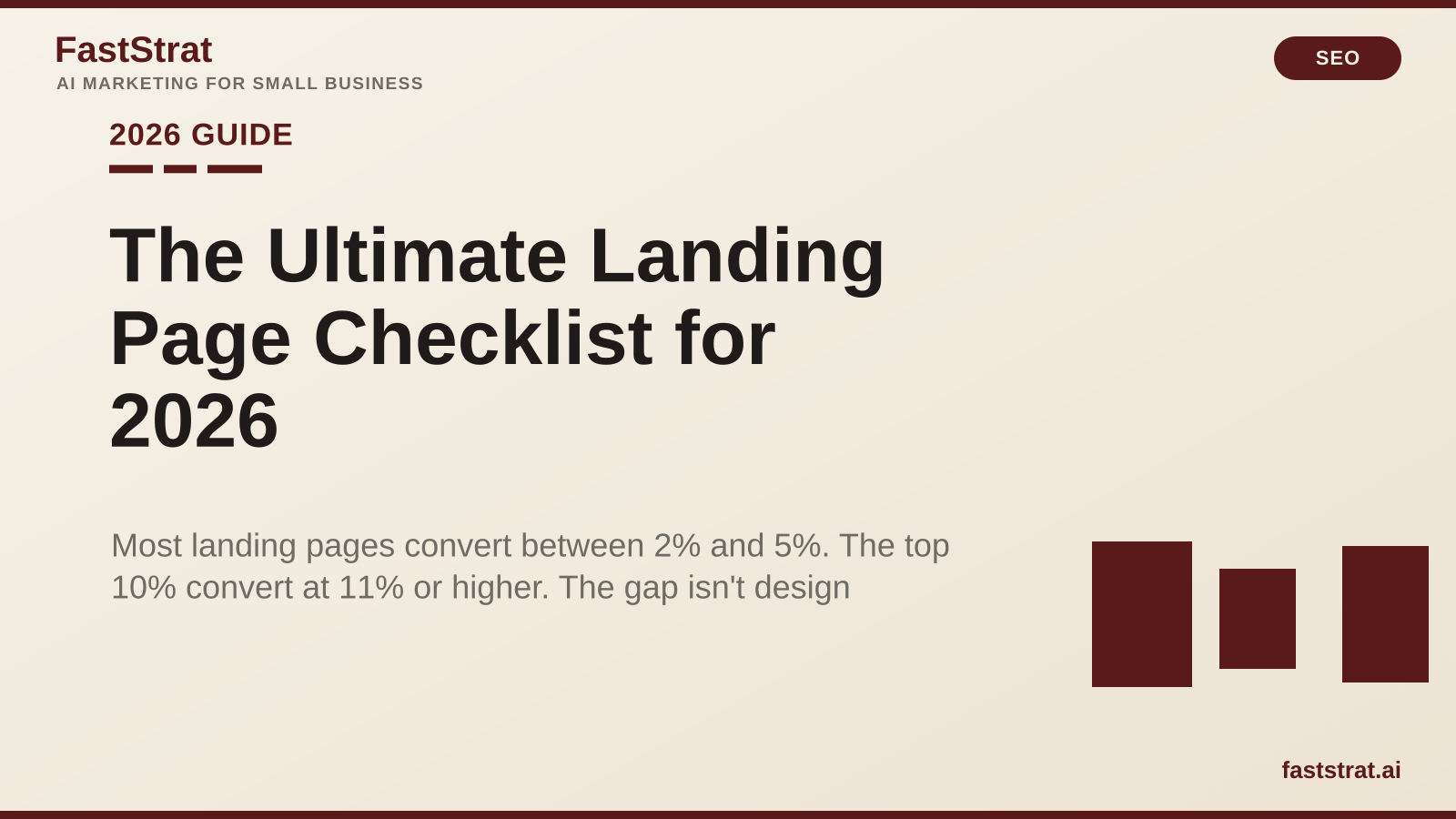 The Ultimate Landing Page Checklist for 2026: 47 Elements That Actually Convert