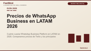 Precios de WhatsApp Business en LATAM 2026: Twilio, BSPs y costos reales comparados